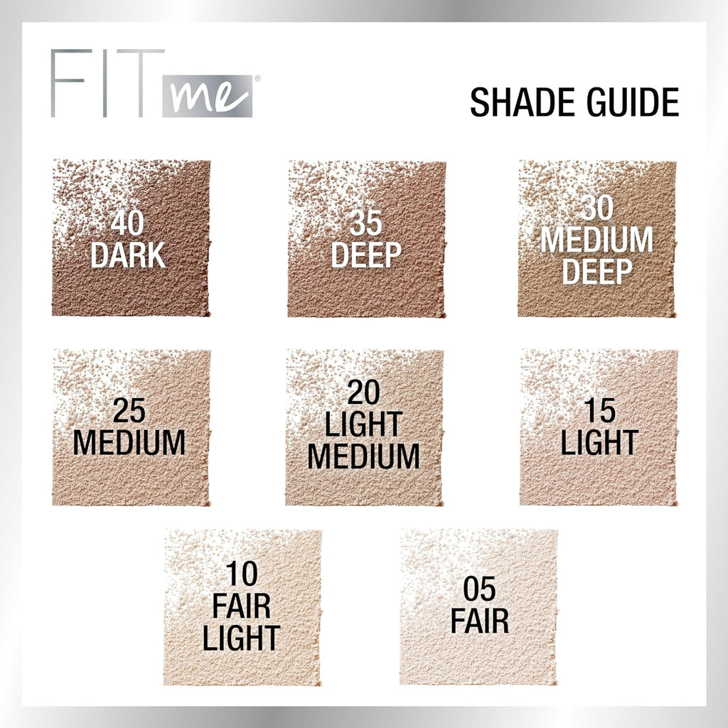 Fit Me Loose Setting Powder, Face Powder Makeup & Finishing Powder, Light Medium, 1 Count