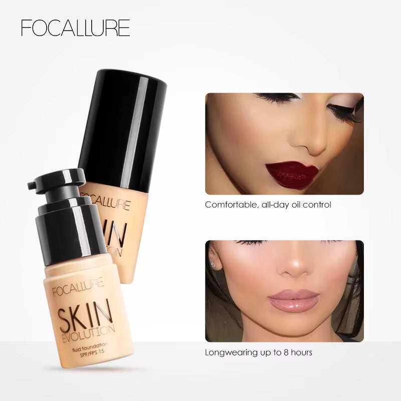 Wholesale  Face Makeup Foundation Makeup Base Liquid Foundation Concealer Whitening Moisturizer Oil-Control Cosmetics