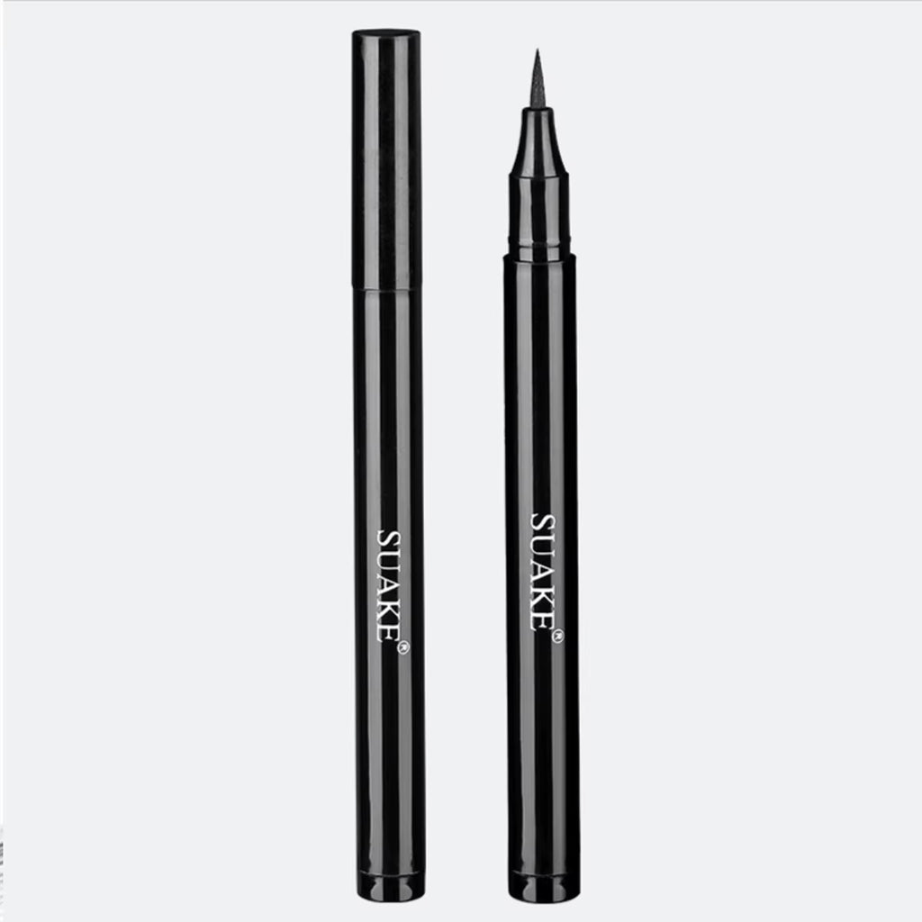 Waterproof Liquid Eyeliner Pen Black Eyeliner Pen - Ultra Fine Brush Head Waterproof Long-Lasting Makeup