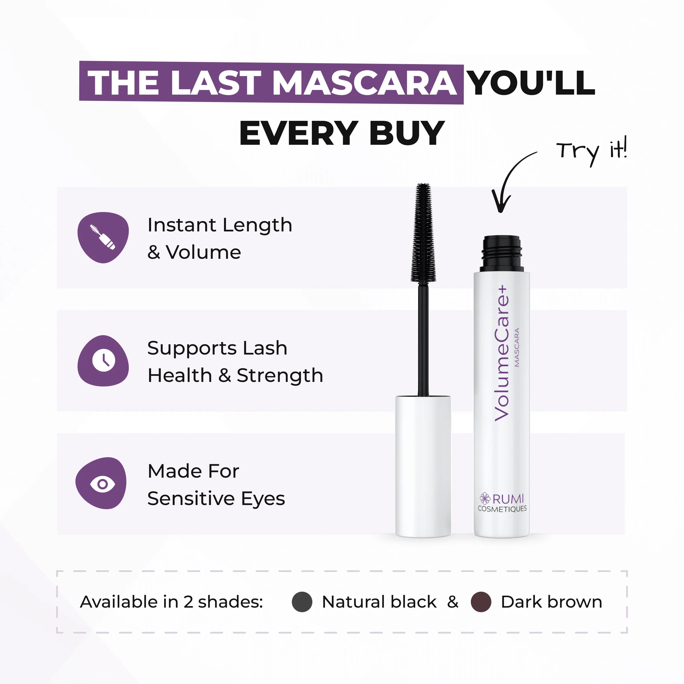 Volumecare+ Mascara